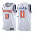 Camisetas NBA de Frank Ntilikina New York Knicks Blanco Statement 17/18