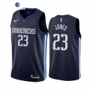 Camisetas NBA de Dallas Mavericks Carlik Jones Nike Marino Statement 2021
