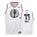 Camisetas de NBA Ninos Luka Doncic 2019 All Star Blanco