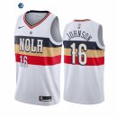 Camisetas NBA Edición ganada New Orleans Pelicans James Johnson Blanco 2021