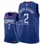 Camisetas NBA de Shai Gilgeous Alexander Los Angeles Clippers Azul Icon 2018