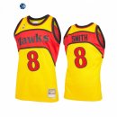 Camisetas NBA Atlanta Hawks Steve Smith Amarillo Throwback 2021