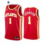 Camisetas NBA de Atlanta Hawks Jalen Johnson Rojo Icon 2021-22