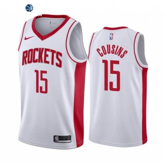 Camiseta NBA de DeMarcus Cousins Houston Rockets Blanco Association 2020-21
