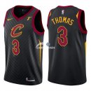 Camisetas NBA de Isaiah Thomas Cleveland Cavaliers 17/18 Negro
