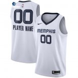 Camisetas NBA Memphis Grizzlies Personalizada Blanco Association 2020