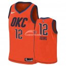 Camisetas NBA Edición ganada Oklahoma City Thunder Steven Adams Naranja 2018/19