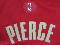 Camisetas NBA L.A.Clippers 2015 Navidad Pierce Rojo