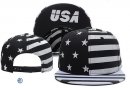 Snapbacks Caps NBA De USA Flag Blanco