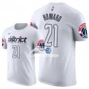 Camisetas NBA de Manga Corta Dwight Howard Washington Wizards Nike Blanco Ciudad 17/18