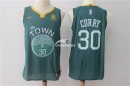 Camisetas NBA de Stephen Curry Golden State Warriors Verde 17/18