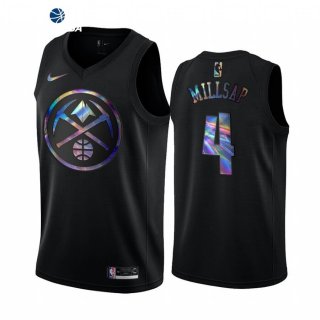 Camisetas NBA Denver Nuggets Paul Millsap Negro Hardwood Classics 2020