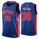 Camisetas NBA de Reggie Hearn Detroit Pistons Azul Icon 2018