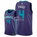 Camisetas NBA de Marcus Paige Charlotte Hornets Púrpura Statement 2018