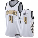 Camisetas NBA de Deyonta Davis Atlanta Hawks Blanco Ciudad 18/19
