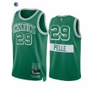 Camisetas NBA Nike Boston Celtics NO.29 Norvel Pelle Verde 75th Diamante Ciudad 2021-22