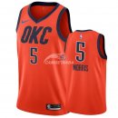 Camisetas NBA Edición ganada Oklahoma City Thunder Markieff Morris Naranja 2018/19