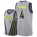 Camisetas NBA de Victor Oladipo Indiana Pacers Nike Gris Ciudad 18/19