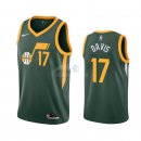 Camisetas NBA Edición ganada Utah Jazz Ed Davis Verde 2019/20