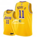 Camisetas NBA de Joel Berry II Los Angeles Lakers Amarillo Icon 18/19