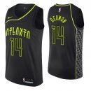 Camisetas NBA de Dewayne Dedmon Atlanta Hawks Nike Negro Ciudad 2018