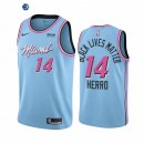 Camisetas NBA de Tyler Herro Miami Heat BLM Azul Ciudad 19/20