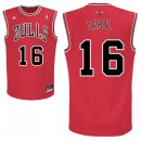 Camisetas NBA de Pau Gasol Chicago Bulls Rojo