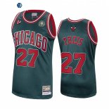 Camisetas NBA Chicago Bulls Daniel Theis Verde Hardwood Classics 2021
