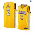 Camisetas NBA de Quinn Cook Los Angeles Lakers Nike Amarillo Ciudad 19/20