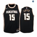 Camisetas de NBA Ninos Atlanta Hawks Vince Carter Nike Negro Ciudad 19/20