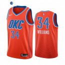 Camiseta NBA de Kenrich Williams Oklahoma City Thunder NO. Naranja Statement 2020-21