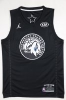 Camisetas NBA de Jimmy Butler All Star 2018 Negro