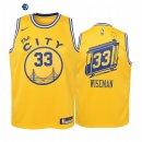 Camiseta NBA Ninos Golden State Warriors James Wiseman Amarillo Hardwood Classics 2020-21