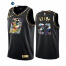 Camisetas NBA de Phoenix Suns Deandre Ayton Negro Diamante 2021-22