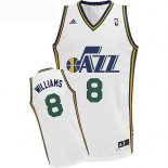 Camisetas NBA de Deron Williams Utah Jazz Blanco-1