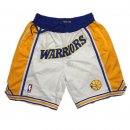 Pantalon NBA de Golden State Warriors Curry Blanco