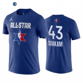 Camisetas NBA de Manga Corta Pascal Siakam All Star 2020 Azul