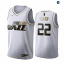 Camisetas NBA de Jeff Green Utah Jazz Blanco Oro 19/20