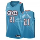Camisetas NBA de Andre Roberson Oklahoma City Thunder Nike Turquesa Ciudad 18/19
