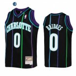 Camisetas NBA Ninos Charlotte Hornets Miles Bridges Negro Throwback