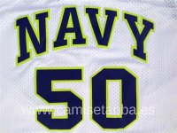 Camisetas NCAA Navy David Robinson Blanco