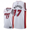 Camisetas NBA de Rodney McGruder Miami Heats Blanco Association 2018
