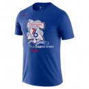 Camisetas NBA Philadelphia 76ers Nike Azul