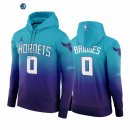 Sudaderas Con Capucha NBA Charlotte Hornets Miles Bridges Teal Icon 2020-21