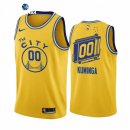 Camisetas NBA de Golden State Warriors Jonathan Kuminga Amarillo Classic 2021