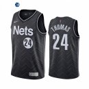 Camisetas NBA Edición ganada Brooklyn Nets Cameron Thomas Negro 2021-22