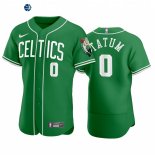 Camisetas NBA Boston Celtics X MLB Manga Corta Jayson Tatum Verde