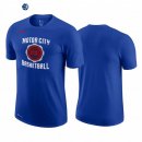 T-Shirt NBA Detroit Pistons Story Azul Ciudad 2020-21