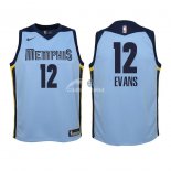 Camisetas de NBA Ninos Memphis Grizzlies Tyreke Evans Azul Statement 2018