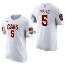 Camisetas NBA de Manga Corta JR. Smith Cleveland Cavaliers Blanco 17/18